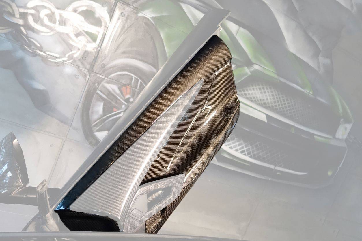2011-2016 Lamborghini Aventador LP700 LP740 Coupe & Roadster Carbon Fiber Inner Door Replace - Carbonado