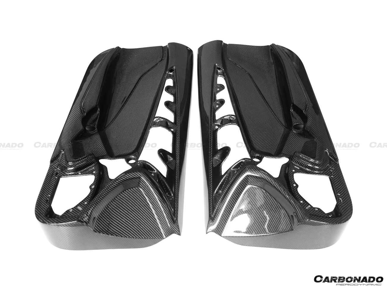 2011-2016 Lamborghini Aventador LP700 LP740 Coupe/Roadster Carbon Fiber Inner Door Replace - Carbonado Aero