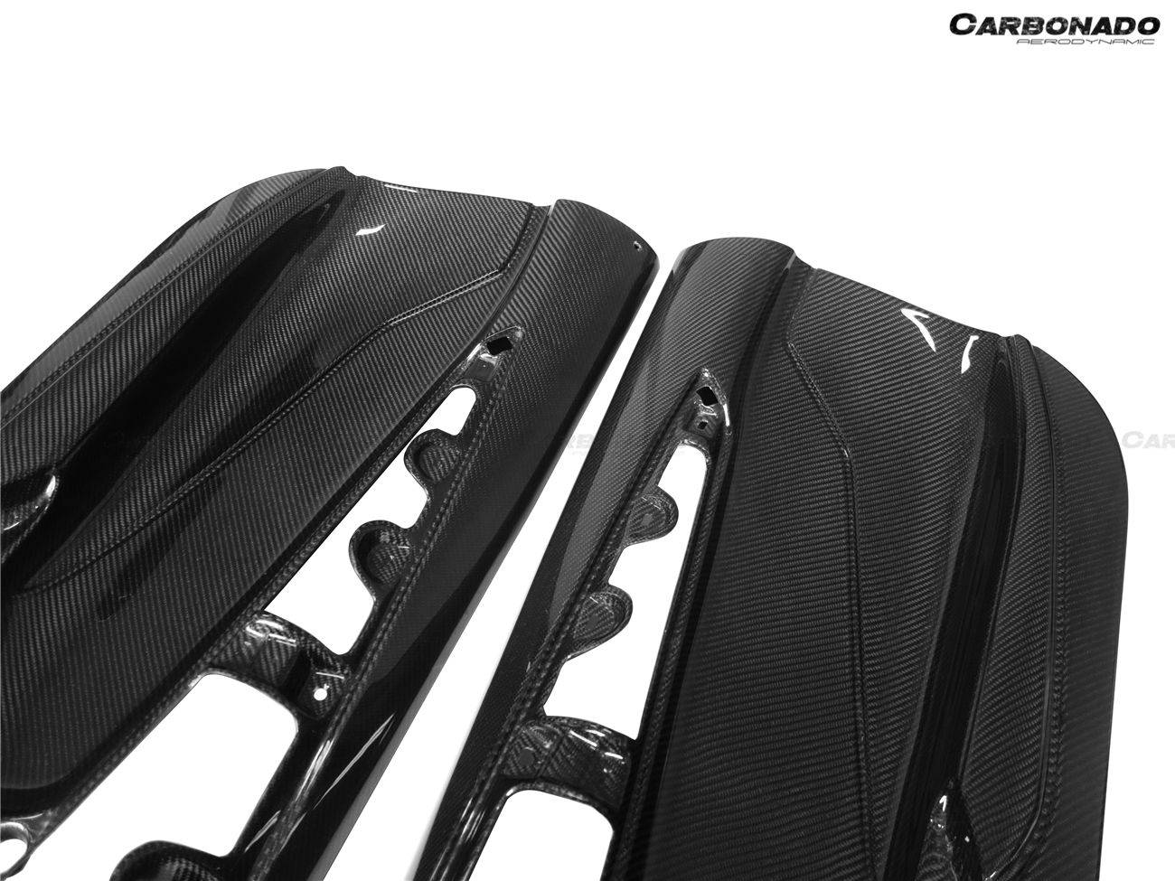 2011-2016 Lamborghini Aventador LP700 LP740 Coupe/Roadster Carbon Fiber Inner Door Replace - Carbonado Aero
