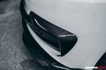 2017-2023 Tesla Model 3 IMP Performance Carbon Fiber Middle Front Lip - DarwinPRO Aerodynamics