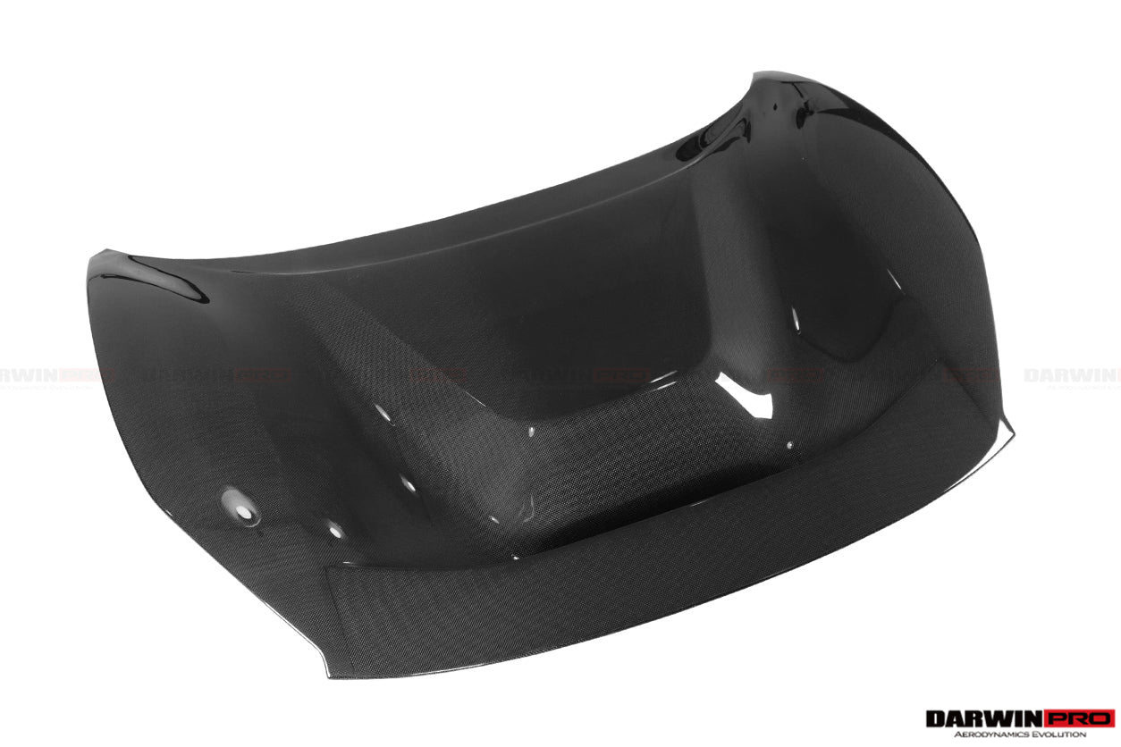 2015-2020 Ferrari 488 GTB/Spyder Pista Style Front Bumper Set W/Hood - DarwinPRO Aerodynamics