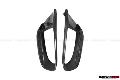 2015-2020 Ferrari 488 GTB/Spyder Pista Style Quarter Panel Side Scoops - DarwinPRO Aerodynamics