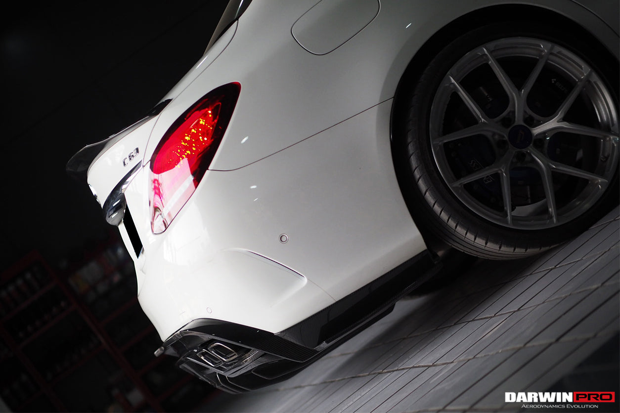 2015-2021 Mercedes Benz W205 C63/S AMG Sedan IMP Performance Carbon Fiber Rear Diffuser - DarwinPRO Aerodynamics