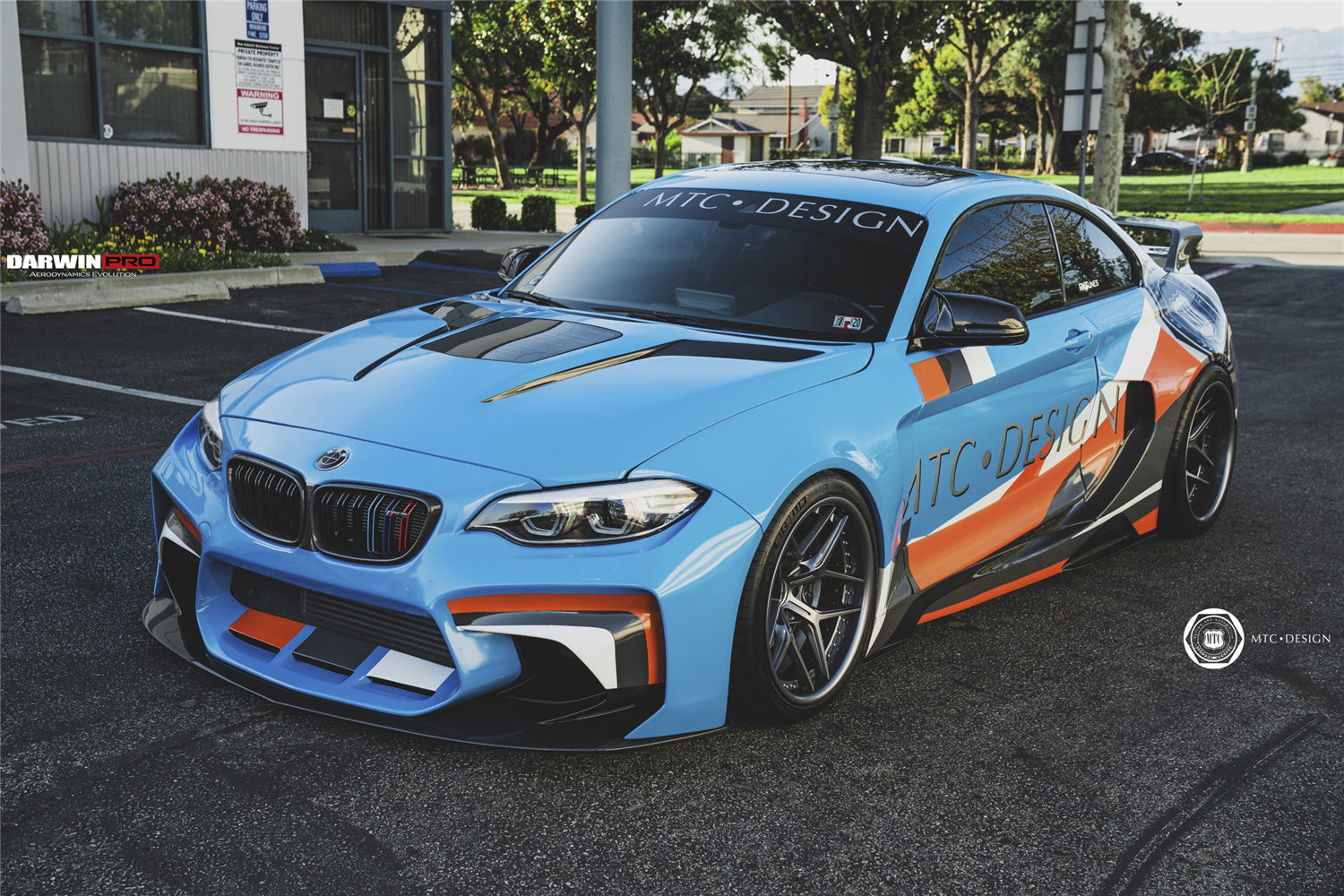 2016-2020 BMW M2 F87 VR Style Partial Carbon Fiber Wide Full Body kit - DarwinPRO Aerodynamics