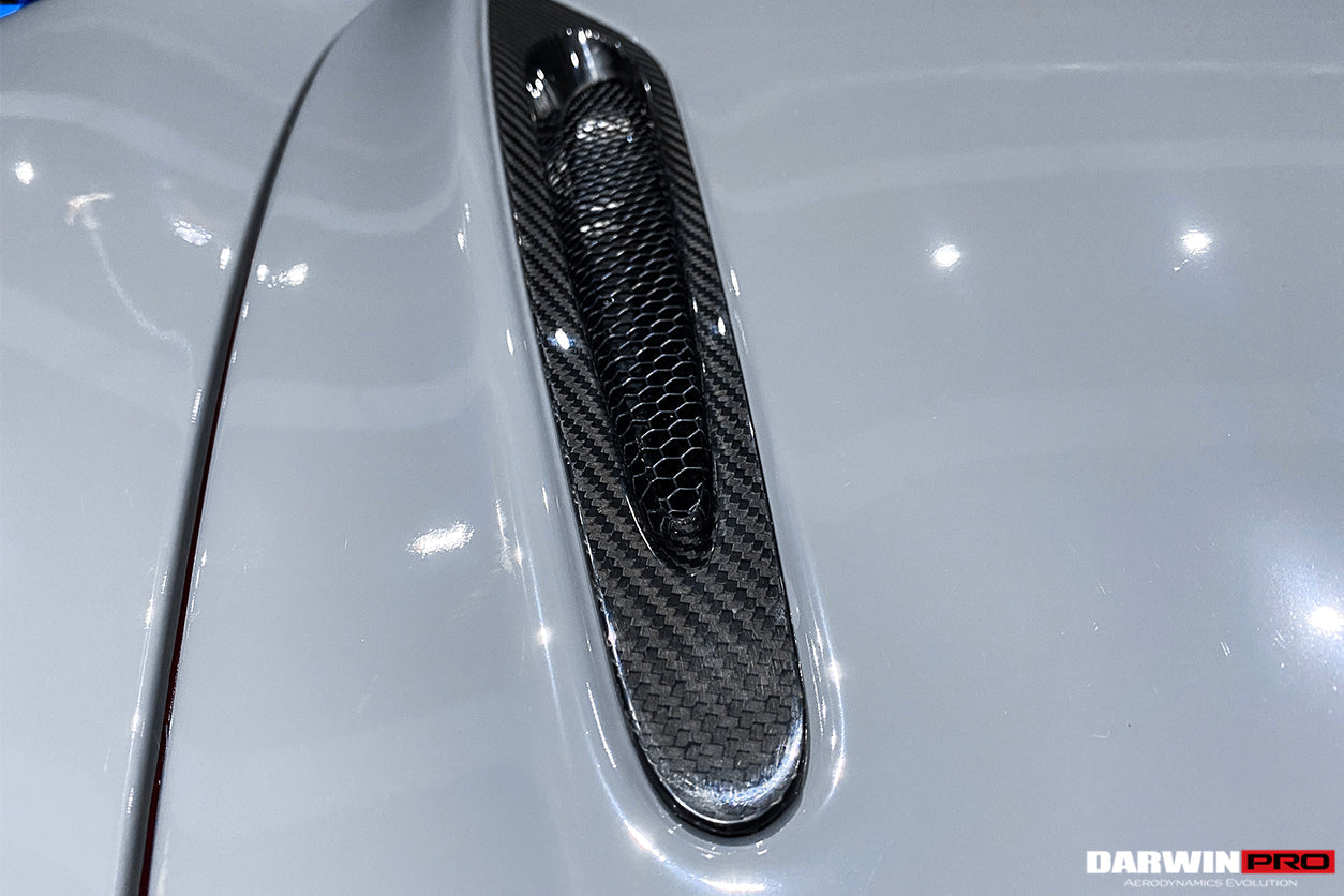 2017-2020 McLaren 720s Carbon Fiber Hood Replacement - DarwinPRO Aerodynamics