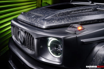 2019-2023 Mercedes Benz W464 G-Class G Wagon G500/G550/G63AMG IMP Performance Partial Carbon Fiber Hood - DarwinPRO Aerodynamics