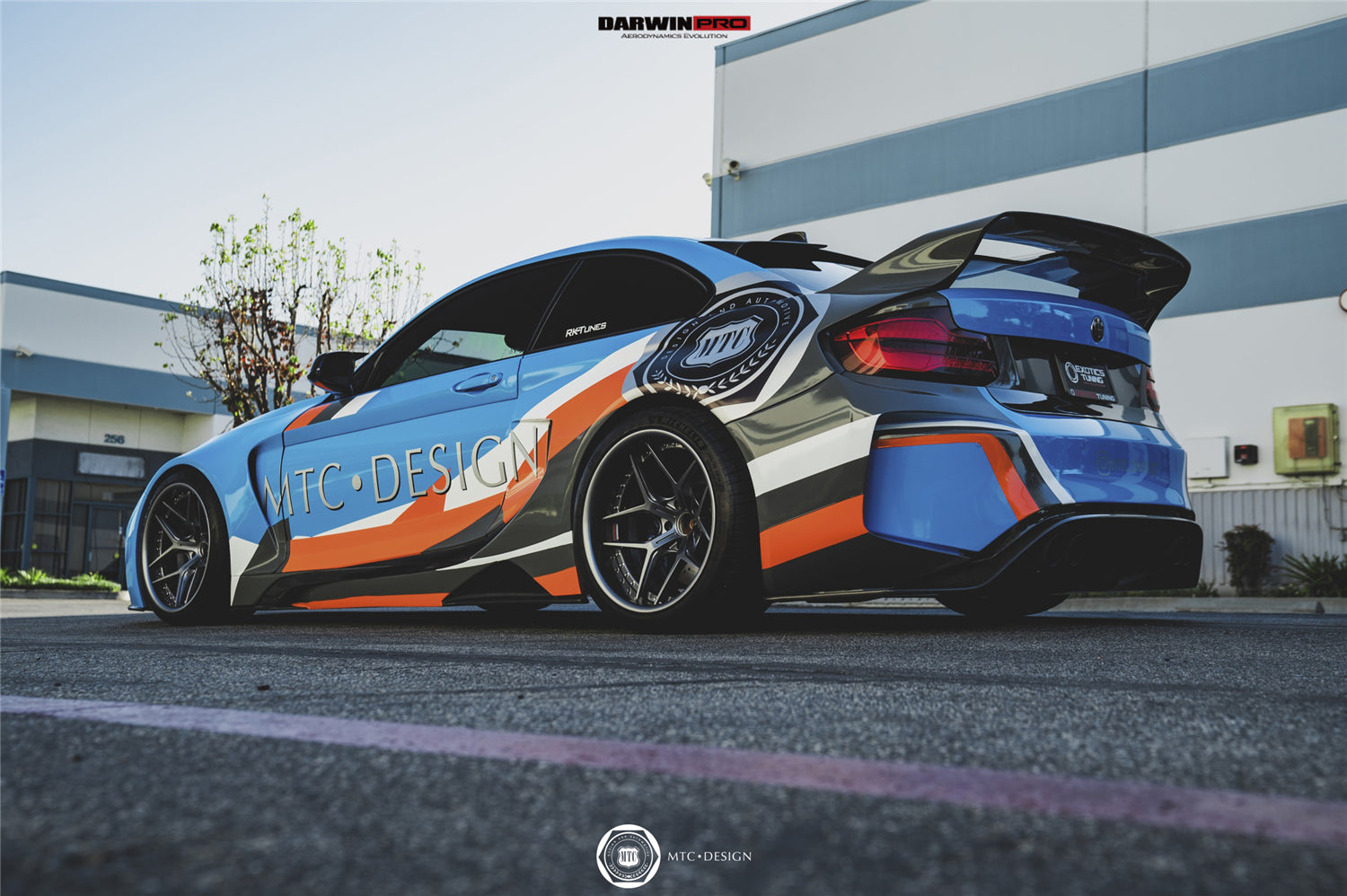 2016-2020 BMW M2 F87 VR Style Partial Carbon Fiber Wide Full Body kit - DarwinPRO Aerodynamics