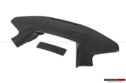 2015-2020 Ferrari 488 GTB Pista Style Rear Bumper & Wing - DarwinPRO Aerodynamics