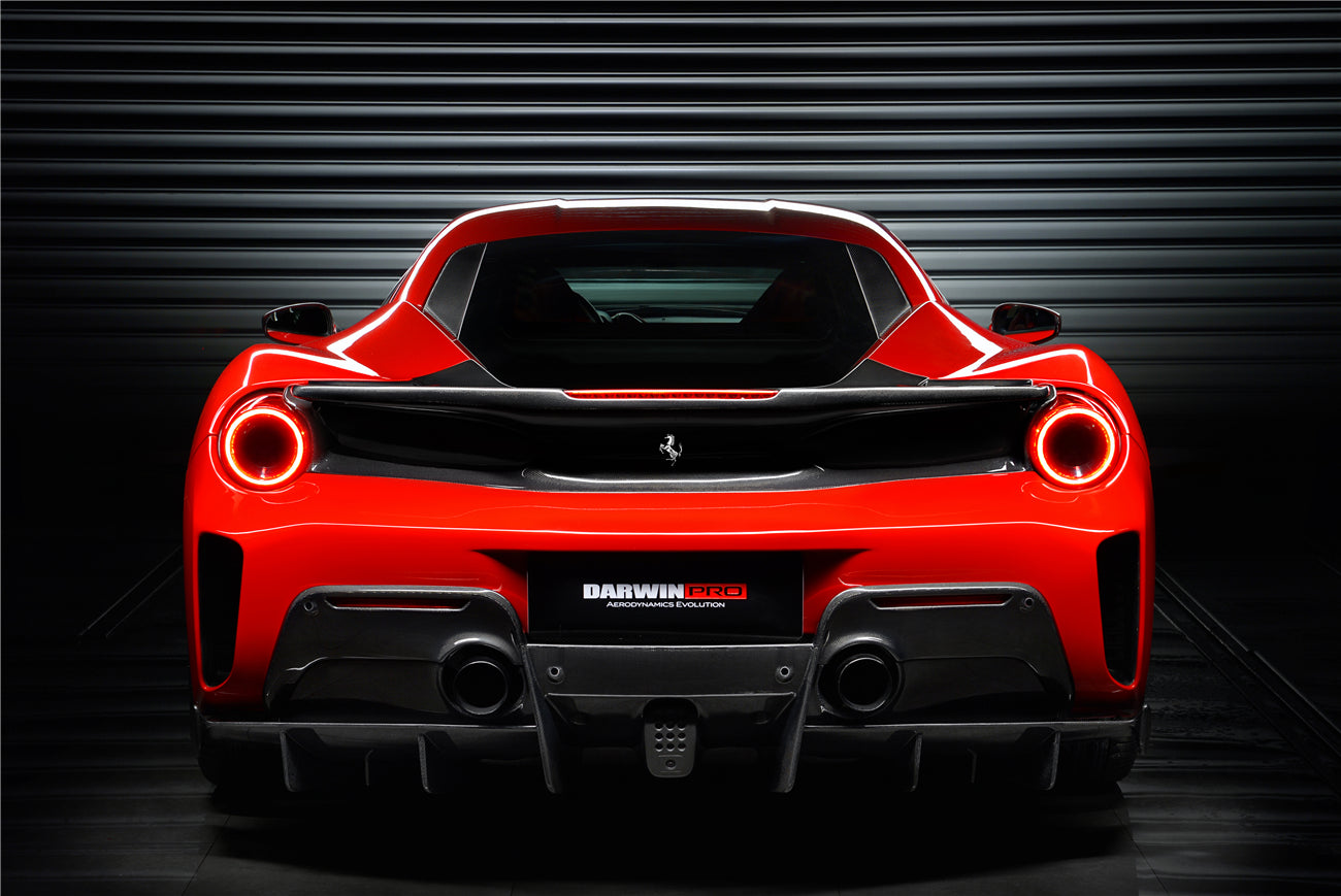 2015-2020 Ferrari 488 GTB/Spyder Pista Style Auto Full Body Kit - DarwinPRO Aerodynamics