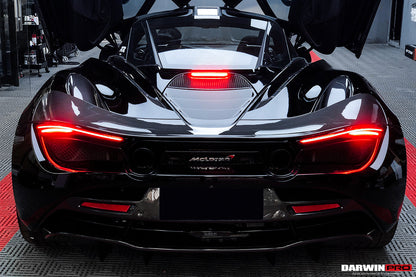 2017-2020 McLaren 720s Carbon Fiber Engine Cover Replacement - DarwinPRO Aerodynamics