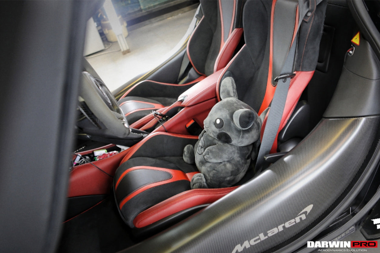 2017-2020 McLaren 720s Dry Carbon Fiber Door Sills - DarwinPRO Aerodynamics