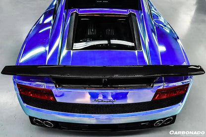 2004-2014 Lamborghini Gallardo DC Style Carbon Fiber Trunk Spoiler - Carbonado