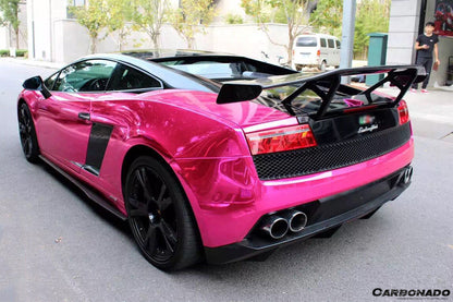 2004-2014 Lamborghini Gallardo DC-II Style Carbon Fiber Trunk Spoiler - Carbonado