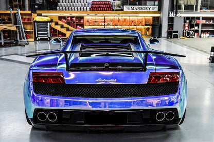 2004-2014 Lamborghini Gallardo DC Style Carbon Fiber Trunk Spoiler - Carbonado