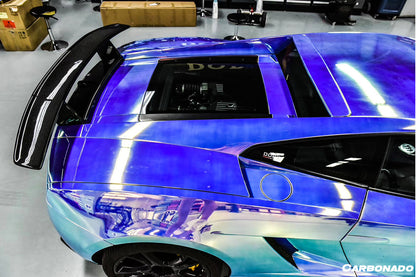 2004-2014 Lamborghini Gallardo DC Style Carbon Fiber Trunk Spoiler - Carbonado