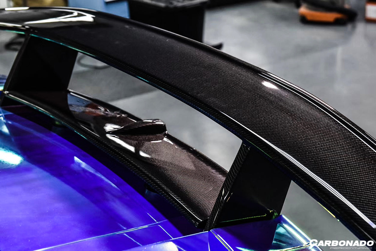 2004-2014 Lamborghini Gallardo DC Style Carbon Fiber Trunk Spoiler - Carbonado