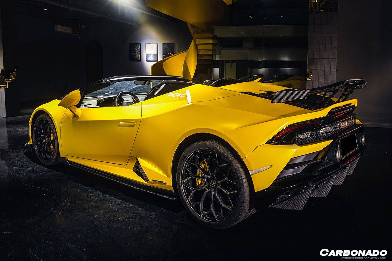 2019-2023 Lamborghini Huracan EVO OD Style Carbon Fiber Rear Diffuser - Carbonado