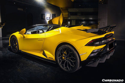 2019-2023 Lamborghini Huracan EVO OD Style Carbon Fiber Rear Diffuser - Carbonado