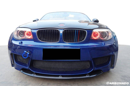 2008-2013 BMW E82 E88 1Series 1M Style Front Bumper - Carbonado