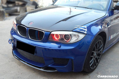 2008-2013 BMW E82 E88 1Series 1M Style Front Bumper - Carbonado Aero
