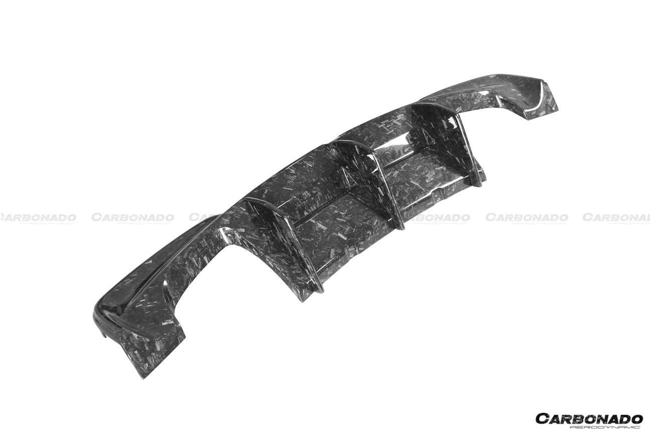 2008-2013 BMW E82 E88 1M RZ Style Carbon FIber Rear Lip - Carbonado Aero