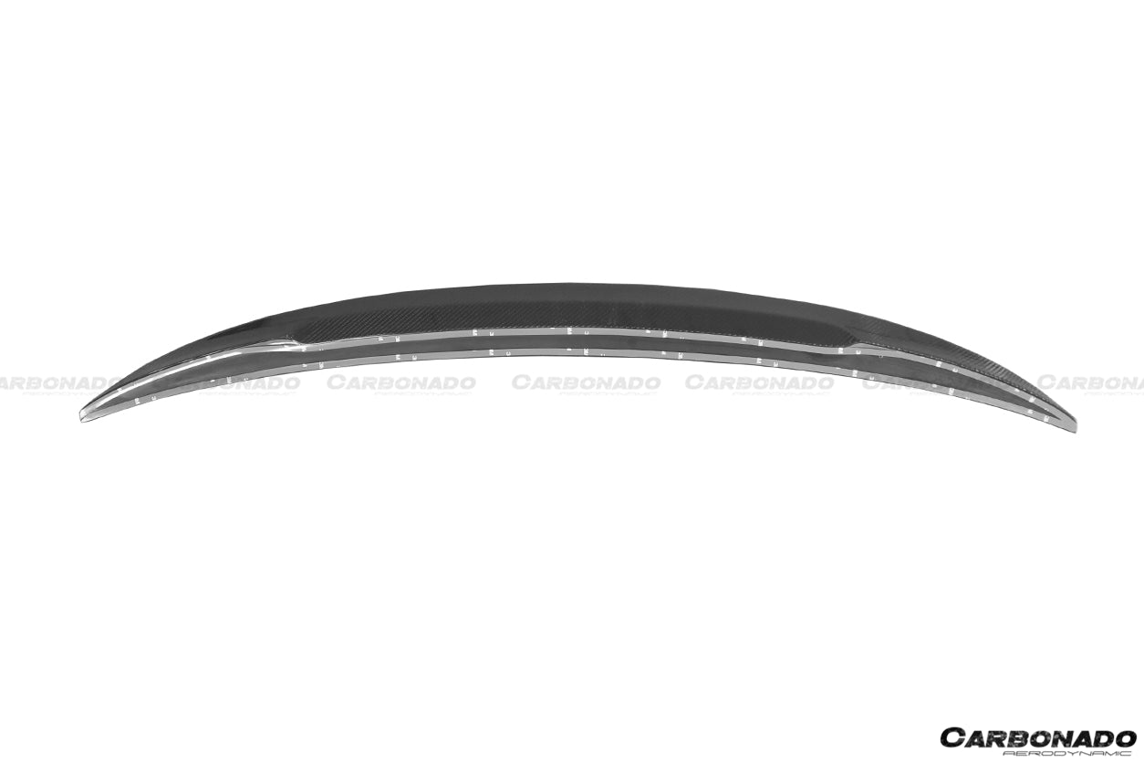 2008-2012 BMW M3 E92 MP Style Carbon Fiber Trunk Spoiler - Carbonado