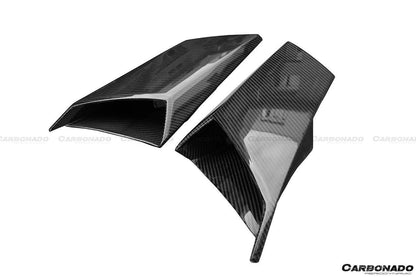 2011-2016 Lamborghini Aventador LP700 Coupe OEM Style Carbon Fiber Engine Air Intakes - Carbonado Aero
