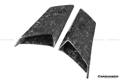 2011-2016 Lamborghini Aventador LP700 Coupe OEM Style Carbon Fiber Engine Air Intakes - Carbonado Aero