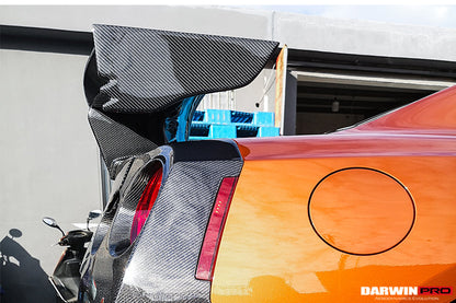 2008-2022 Nissan GTR R35 CBA/DBA/EBA NSM Style Carbon Fiber Trunk Spoiler - DarwinPRO Aerodynamics