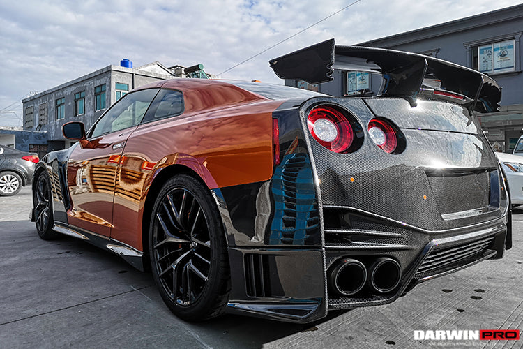 2008-2022 Nissan GTR R35 CBA/DBA/EBA NSM Style Carbon Fiber Trunk Spoiler - DarwinPRO Aerodynamics