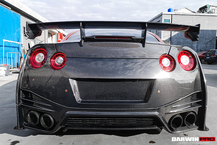 2008-2022 Nissan GTR R35 CBA/DBA/EBA NSM Style Carbon Fiber Trunk Spoiler - DarwinPRO Aerodynamics