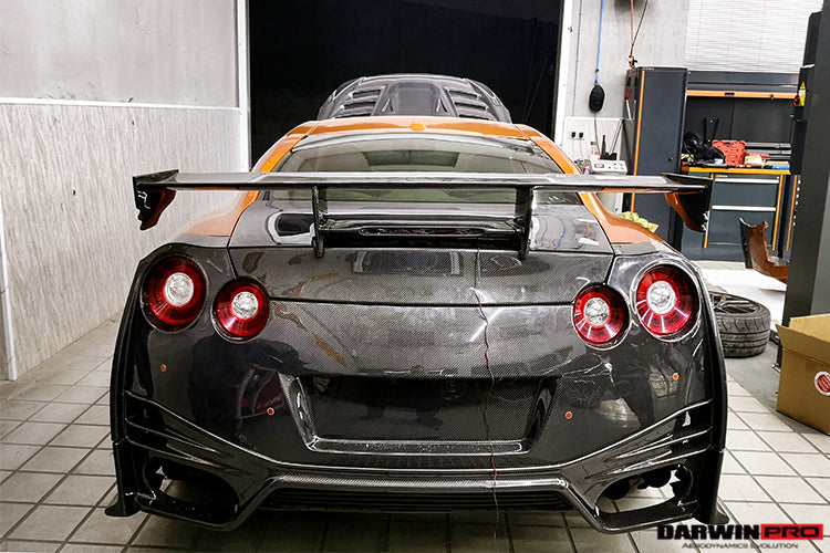 2008-2022 Nissan GTR R35 CBA/DBA/EBA NSM Style Carbon Fiber Trunk Spoiler - DarwinPRO Aerodynamics