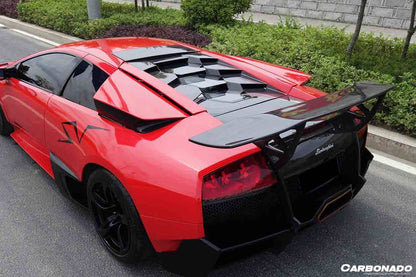 2001-2010 Lamborghini Murcielago LP640 & LP670 SV Style carbon Fiber Engine Trunk - Carbonado