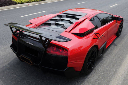 2001-2010 Lamborghini Murcielago LP640 & LP670 SV Style carbon Fiber Engine Trunk - Carbonado