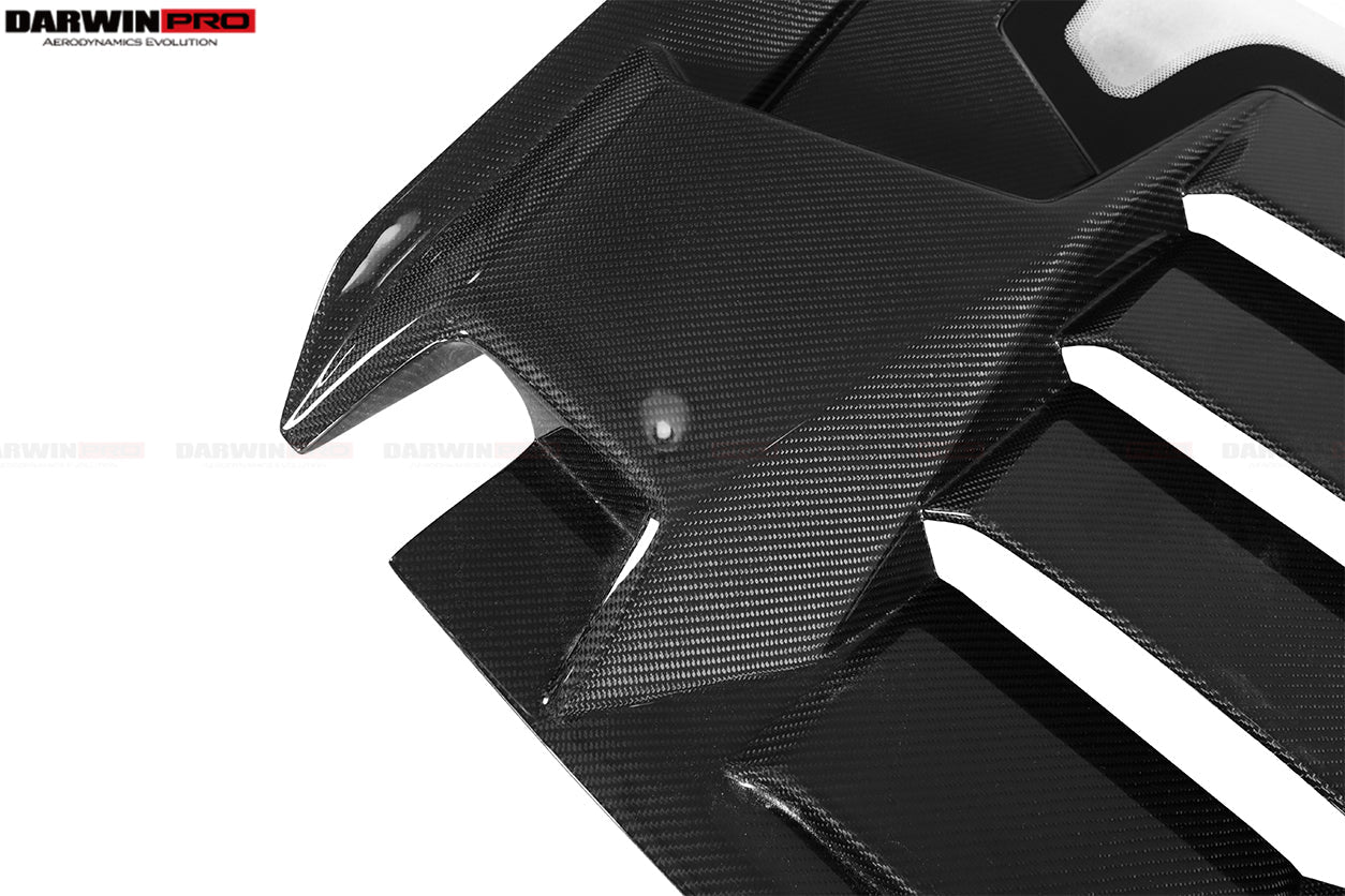 2015-2020 Lamborghini Huracan LP610/LP580 Performante Style Carbon Trunk Spoiler and Engine Hood - DarwinPRO Aerodynamics