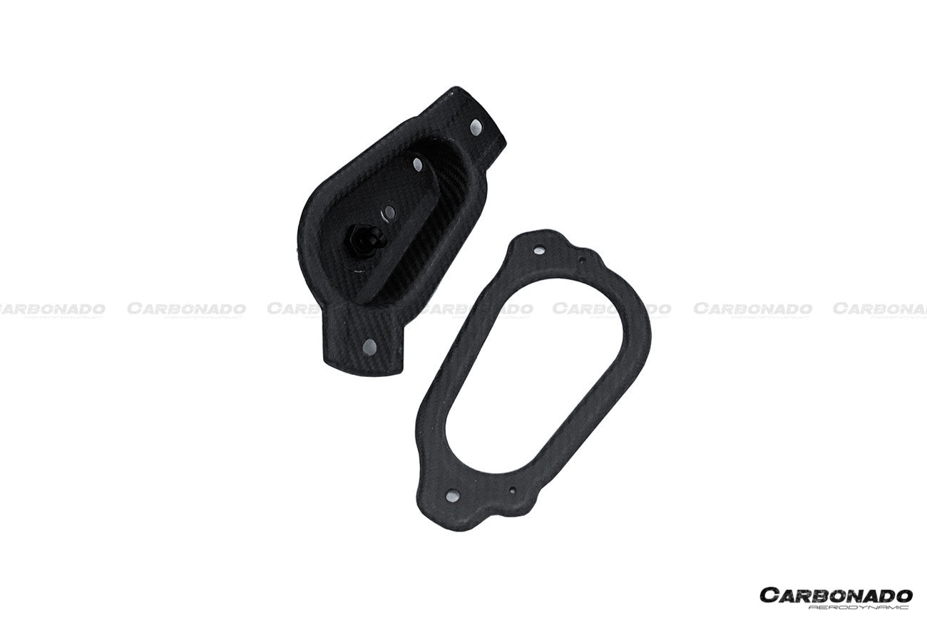 2011-2021 Lamborghini Aventador LP700 LP740 LP750 Coupe/Roadster SVJ Style Part DRY Carbon Fiber Engine Hood And Wing - Carbonado