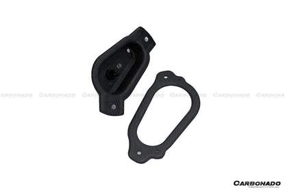2011-2021 Lamborghini Aventador LP700 LP740 LP750 Coupe/Roadster SVJ Style Part DRY Carbon Fiber Engine Hood And Wing - Carbonado