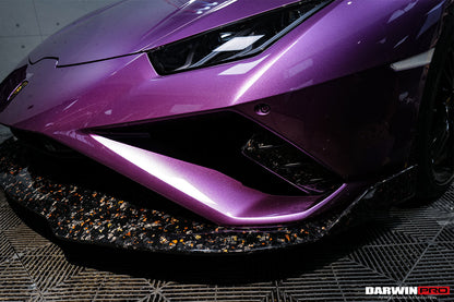2019-2022 Lamborghini Huracan EVO RWD OD Style Carbon Fiber Front Lip - DarwinPRO Aerodynamics