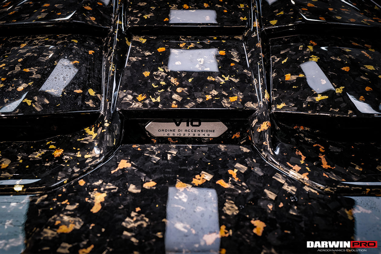 2019-2022 Lamborghini Huracan EVO Spyder OD Style Dry Carbon Engine Trunk - DarwinPRO Aerodynamics