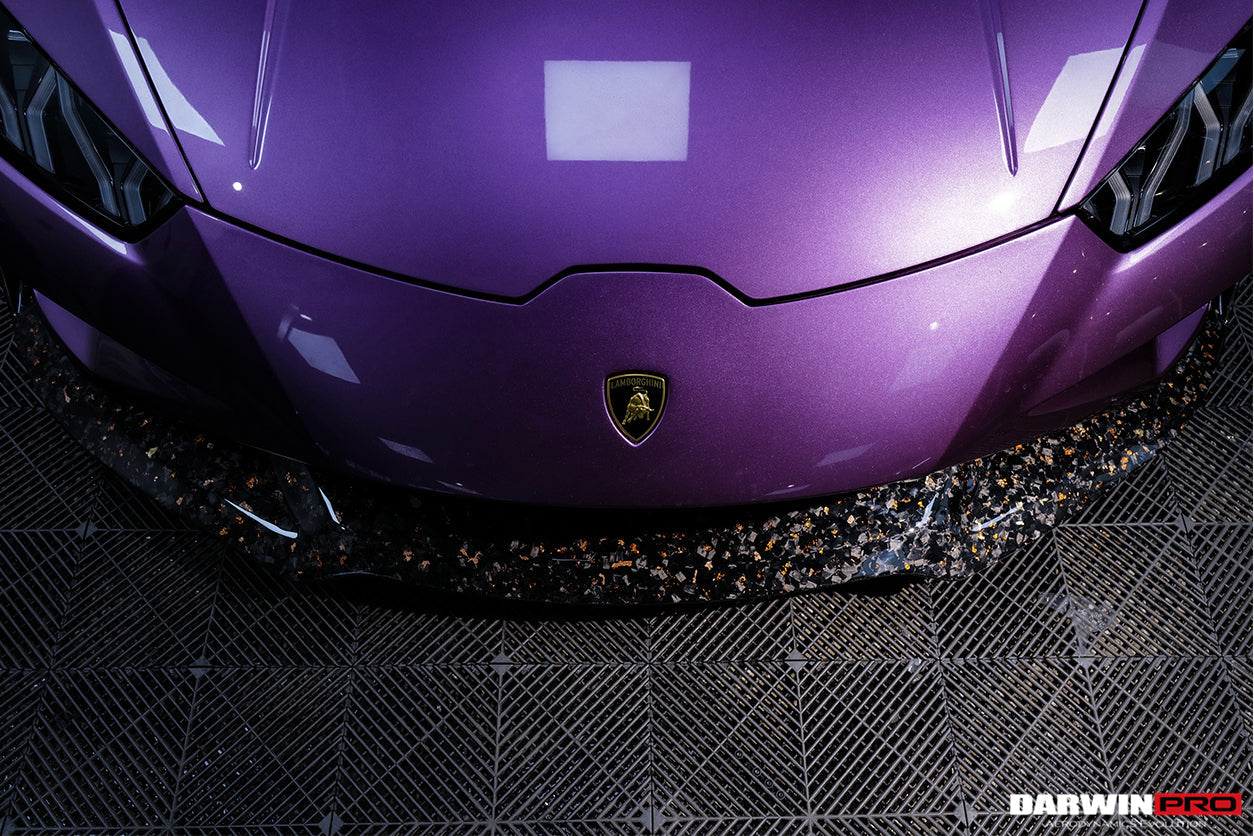 2019-2022 Lamborghini Huracan EVO RWD OD Style Carbon Fiber Front Lip - DarwinPRO Aerodynamics