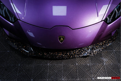 2019-2022 Lamborghini Huracan EVO RWD OD Style Carbon Fiber Front Lip - DarwinPRO Aerodynamics