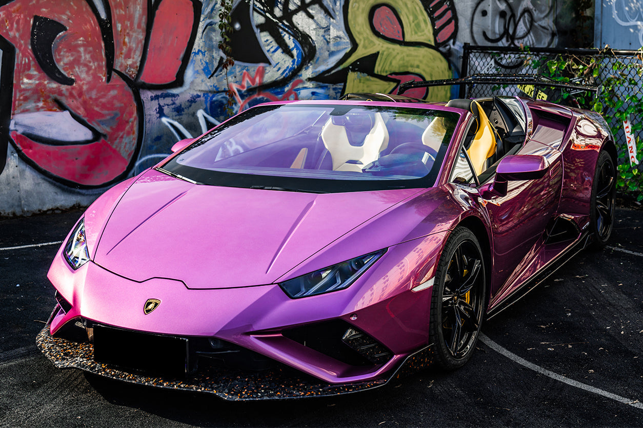 2019-2023 Lamborghini Huracan EVO RWD OD Style Carbon Fiber Front Lip - DarwinPRO Aerodynamics