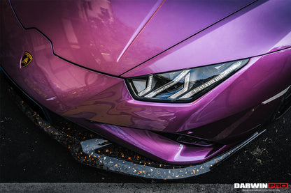 2019-2022 Lamborghini Huracan EVO RWD OD Style Carbon Fiber Front Lip - DarwinPRO Aerodynamics
