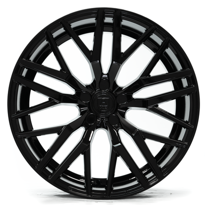 AXE WHEELS EX30 GLOSS BLACK 20x8.5 ET25 5x120 (Square Set of 4)