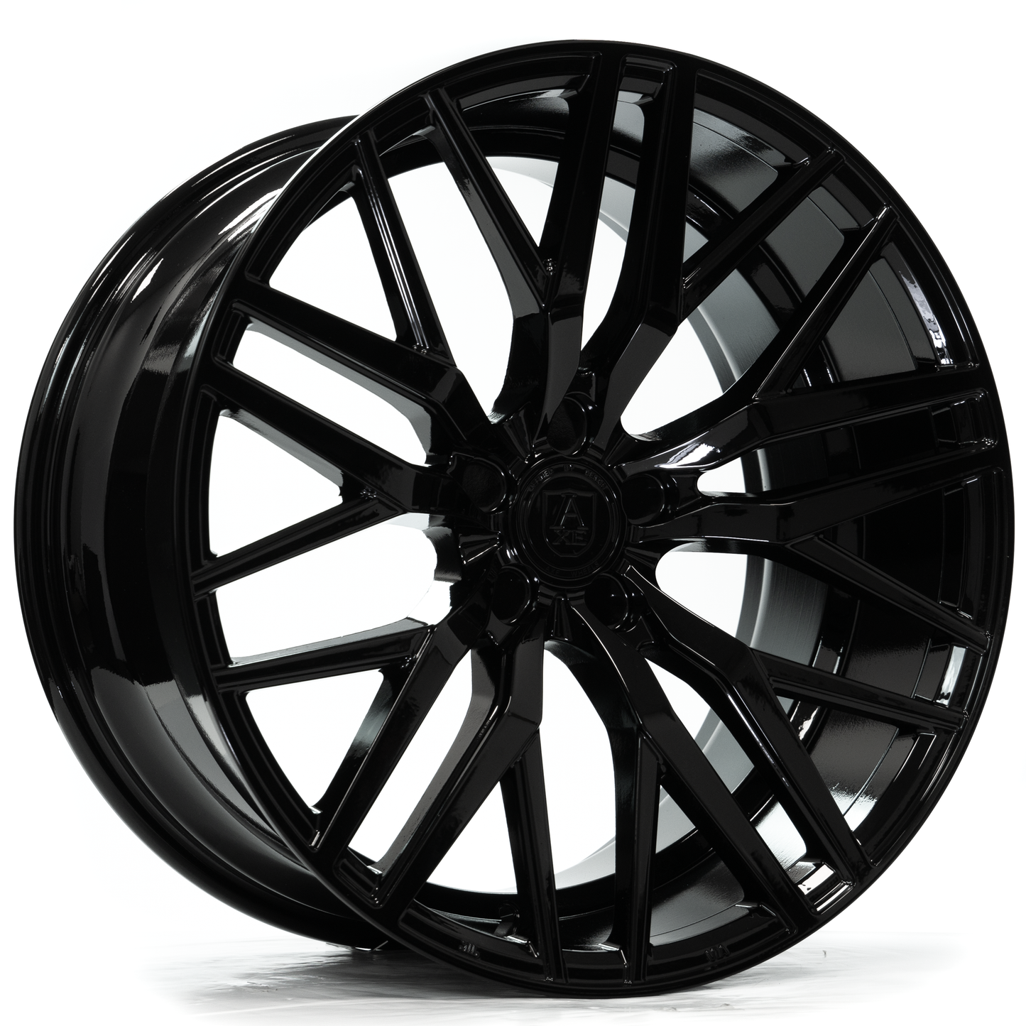 AXE WHEELS EX30 GLOSS BLACK 20x8.5 ET25 5x120 (Square Set of 4)