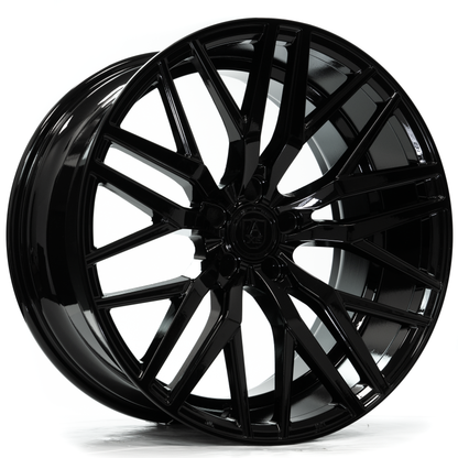AXE WHEELS EX30 GLOSS BLACK 20x8.5 ET25 5x120 (Square Set of 4)