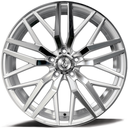 AXE WHEELS EX30 SILVER 20x8.5 ET40 5x115 (Square Set of 4)