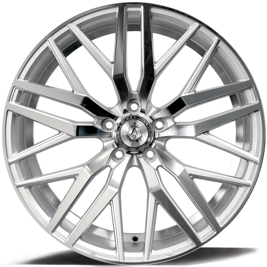 AXE WHEELS EX30 SILVER 20x8.5 ET40 5x108 (Square Set of 4)