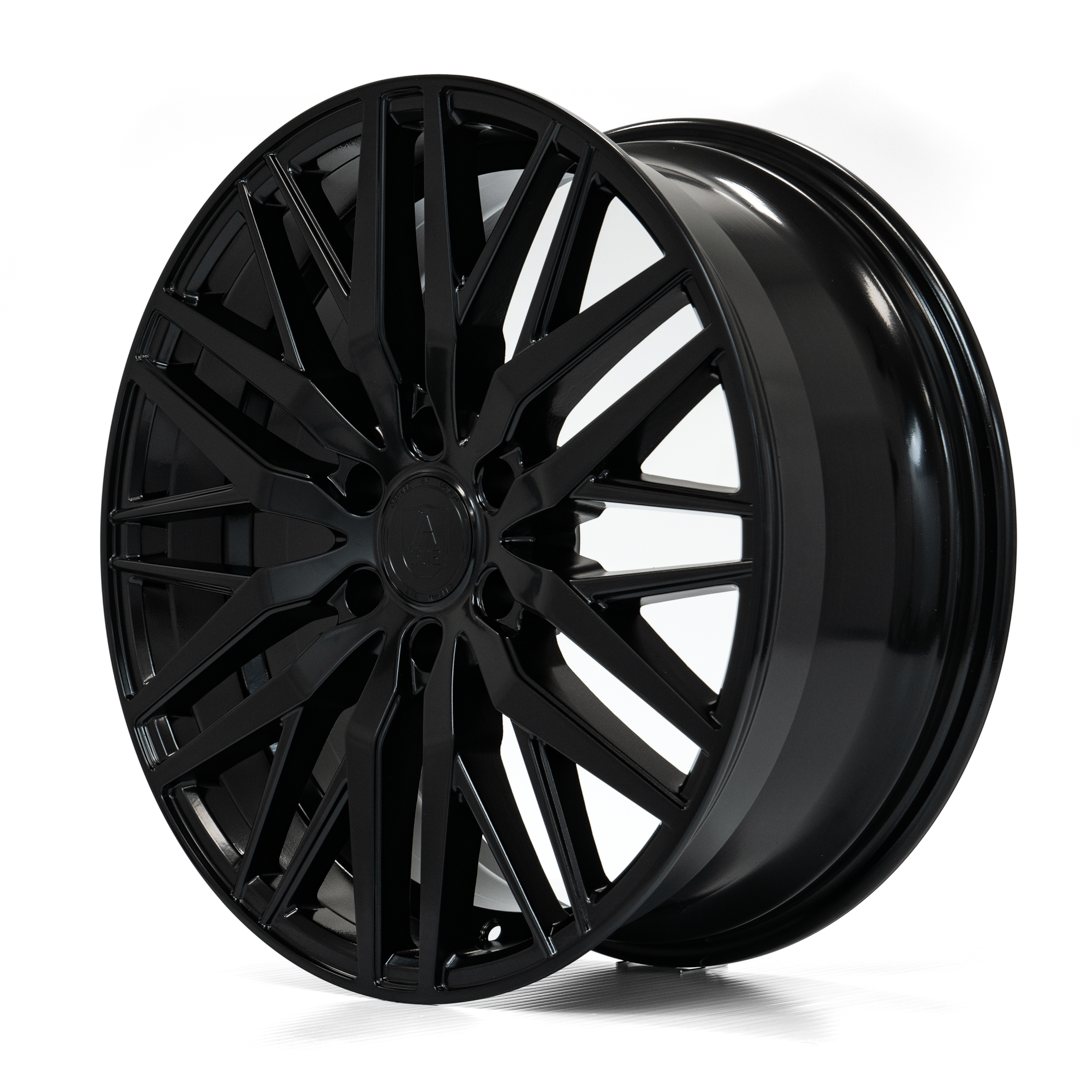 AXE WHEELS EX30 Sprinter GLOSS BLACK 20x8.5 ET45 6x130 (Square Set of 4)