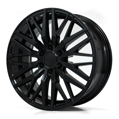 AXE WHEELS EX30 Sprinter GLOSS BLACK 20x8.5 ET45 6x130 (Square Set of 4)